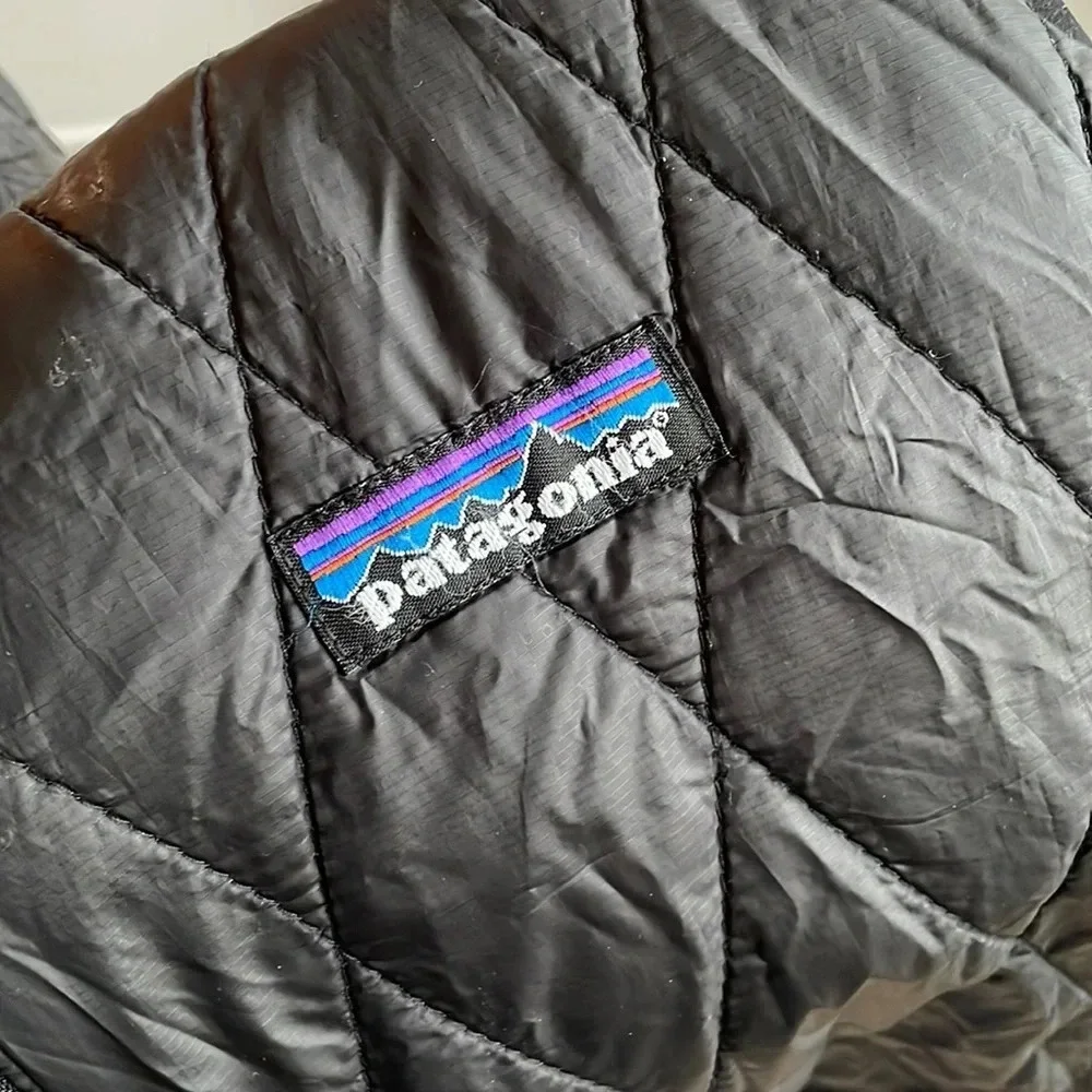 Patagonia Nano Puff Black Vest Insulated Full Zip Women’s